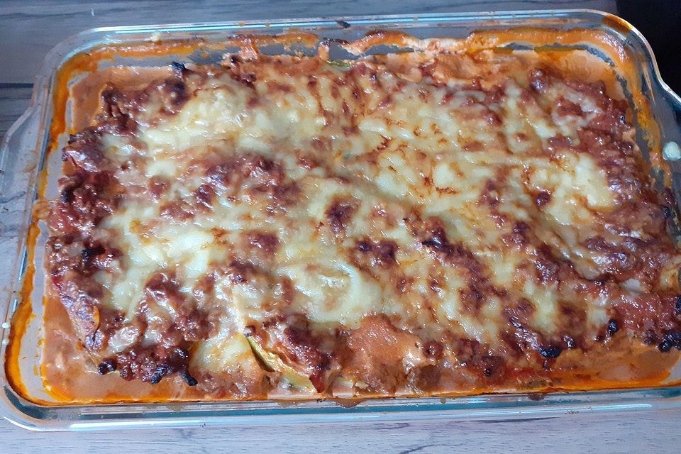 Zucchini-Lasagne