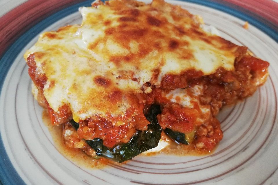 Zucchini-Lasagne