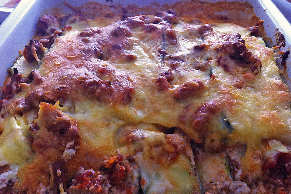 Zucchini-Lasagne