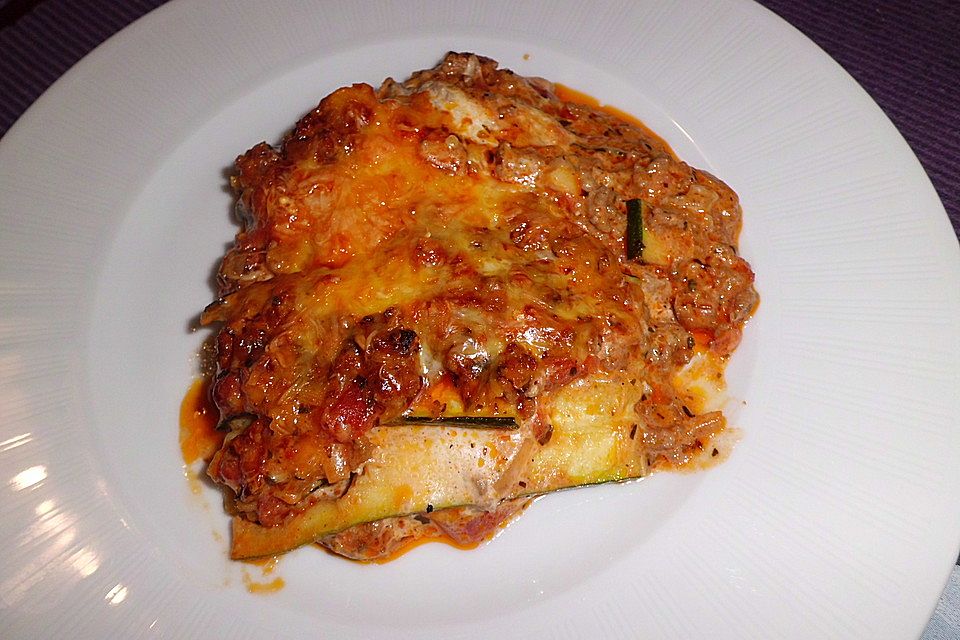 Zucchini-Lasagne