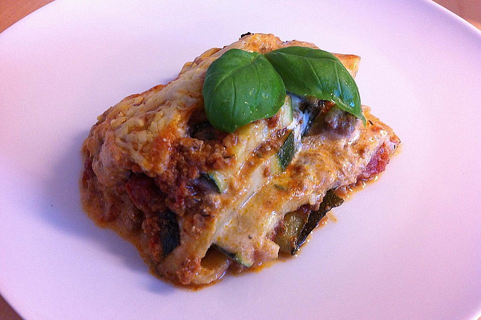 Zucchini-Lasagne