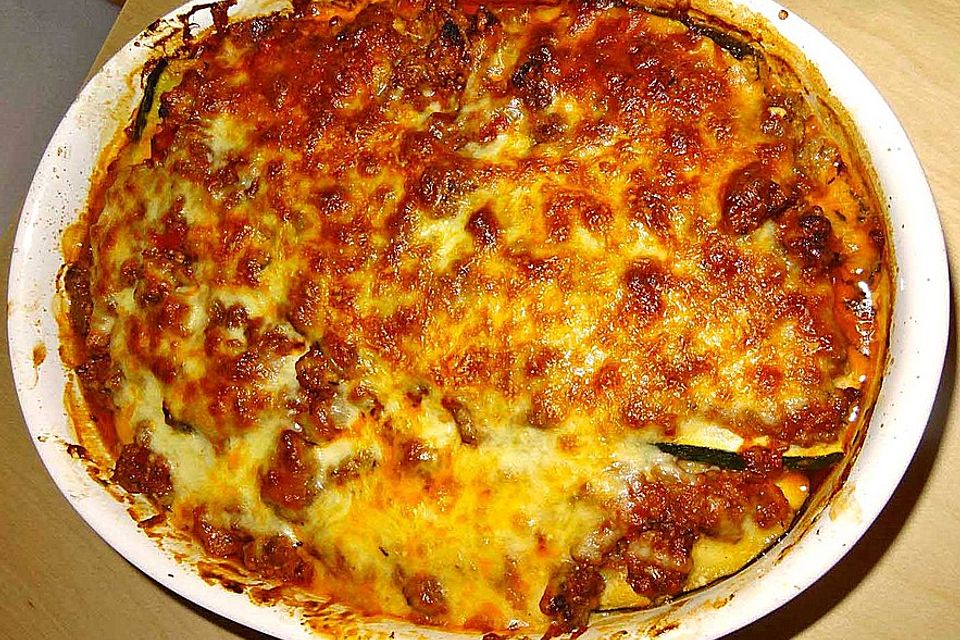 Zucchini-Lasagne