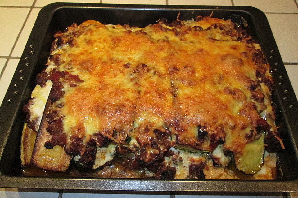 Zucchini-Lasagne