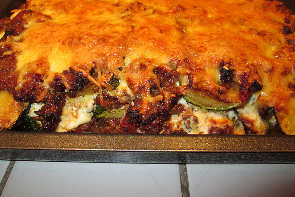 Zucchini-Lasagne