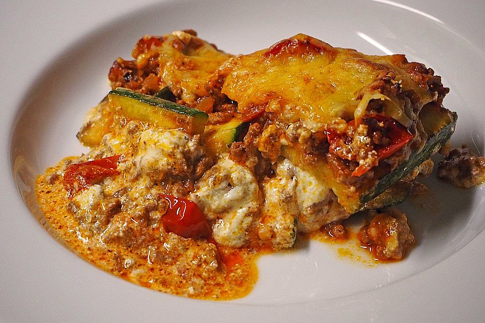 Zucchini-Lasagne