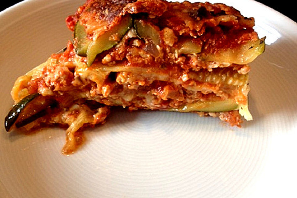 Zucchini-Lasagne