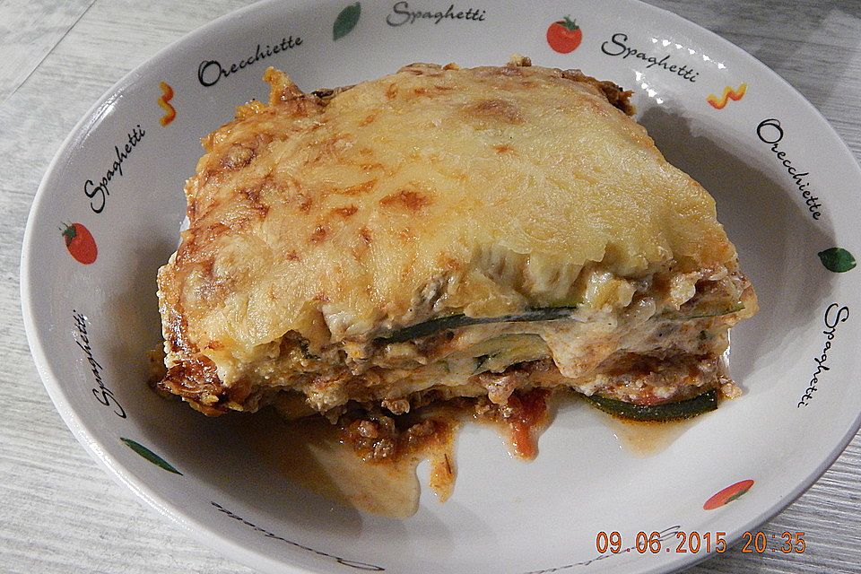 Zucchini-Lasagne