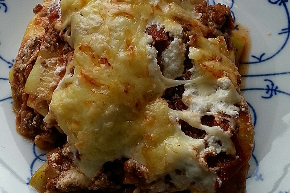 Zucchini-Lasagne