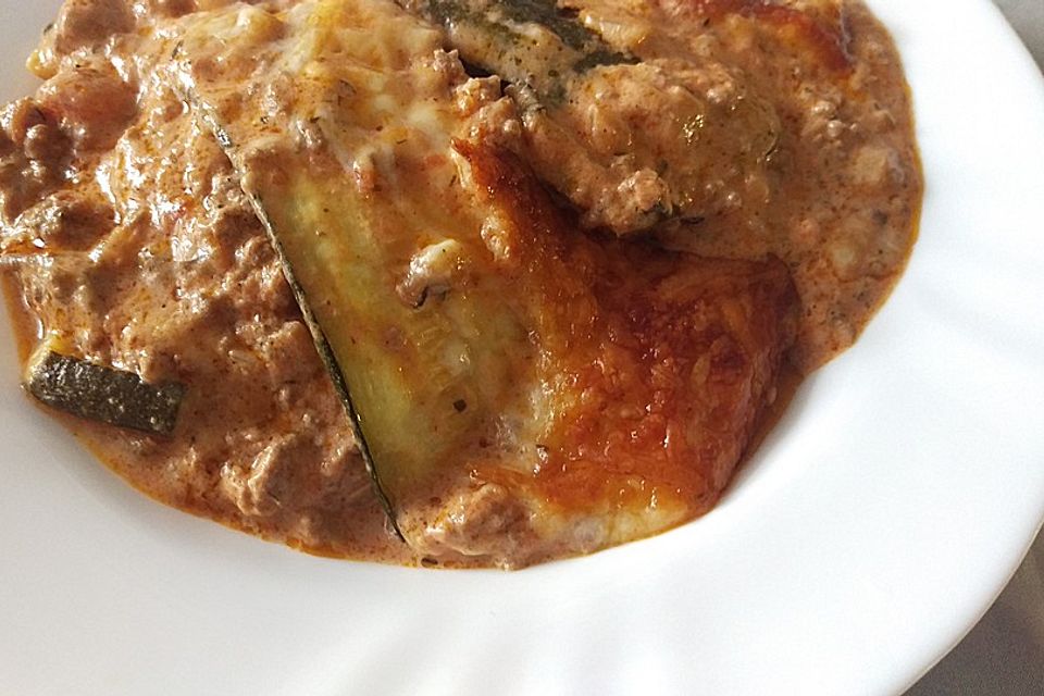 Zucchini-Lasagne