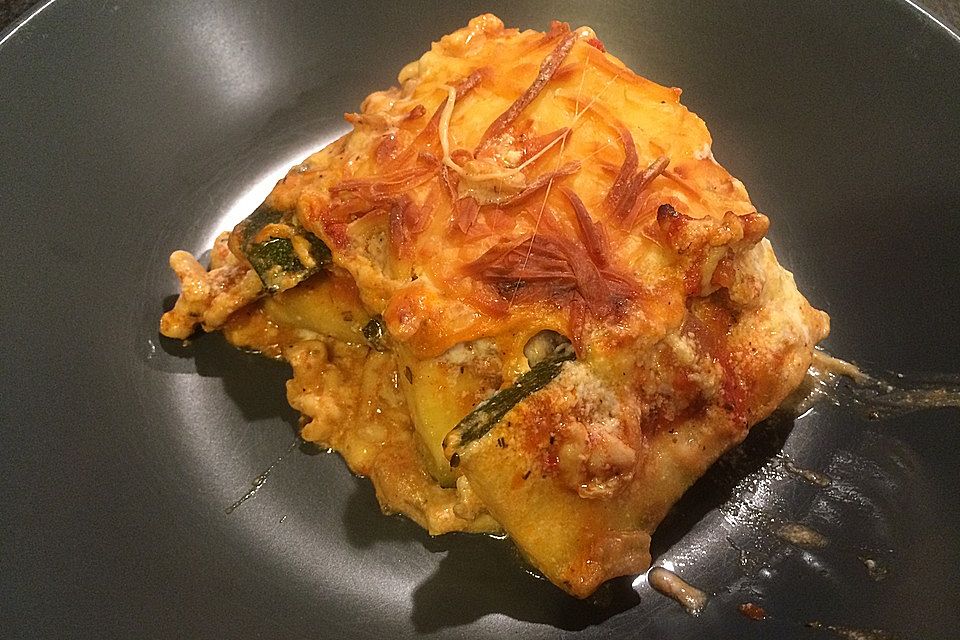 Zucchini-Lasagne