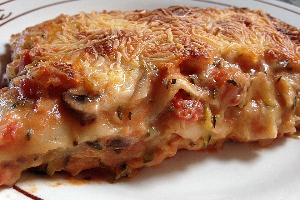 Zucchini-Lasagne