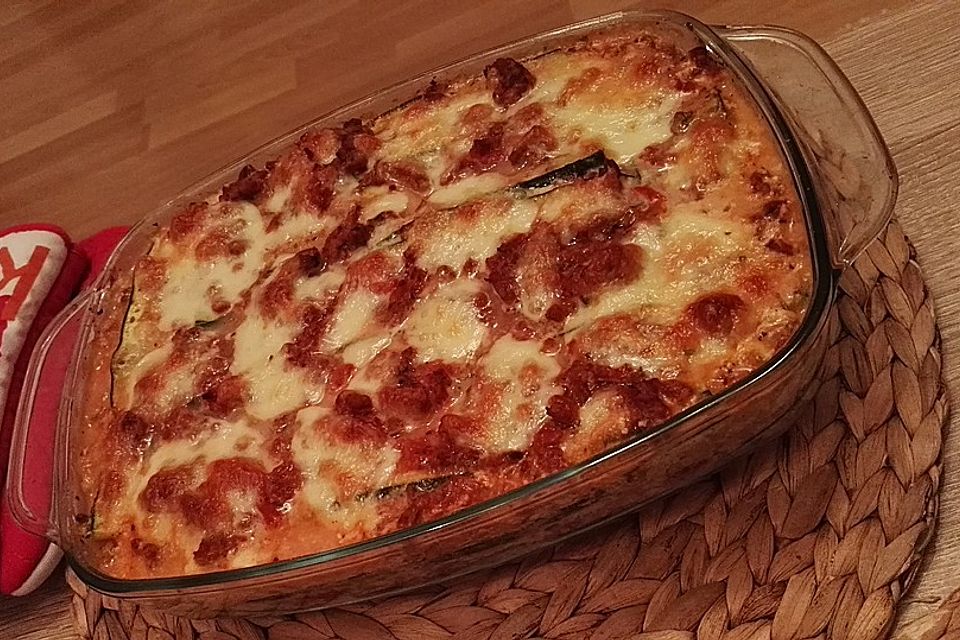 Zucchini-Lasagne