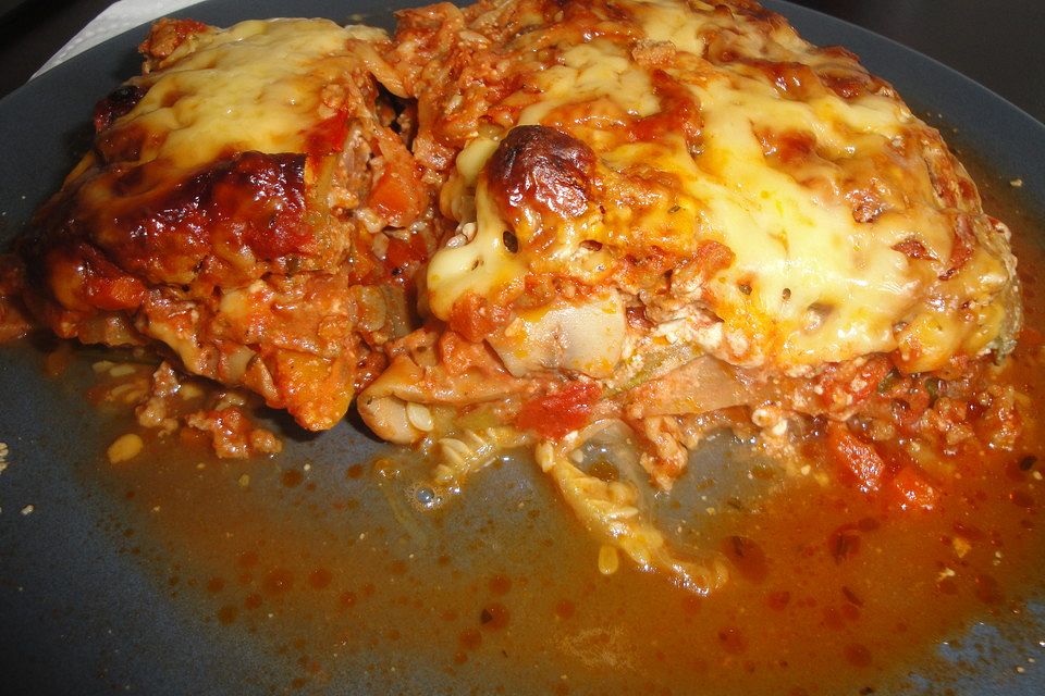 Zucchini-Lasagne