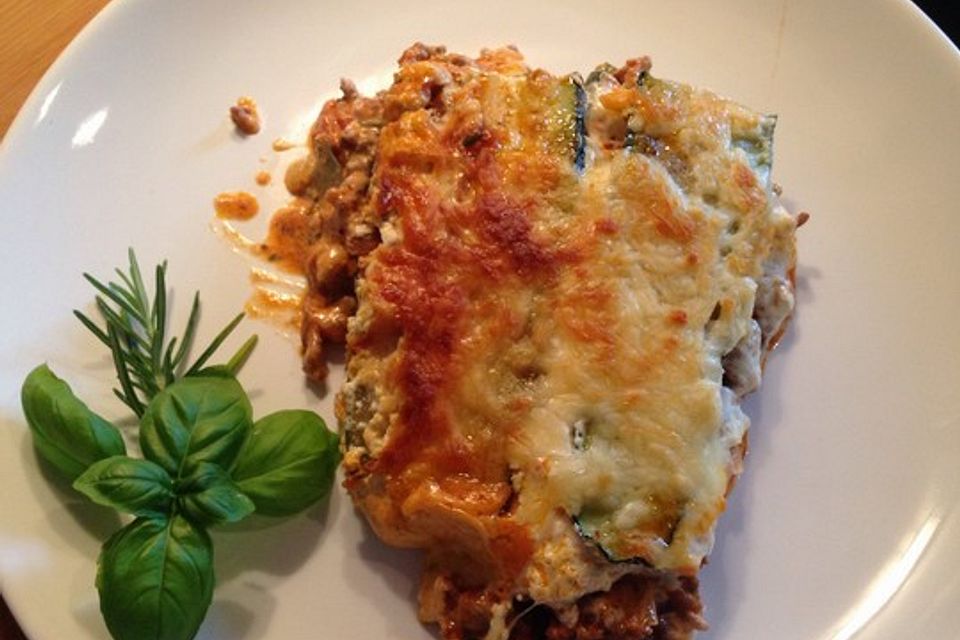 Zucchini-Lasagne