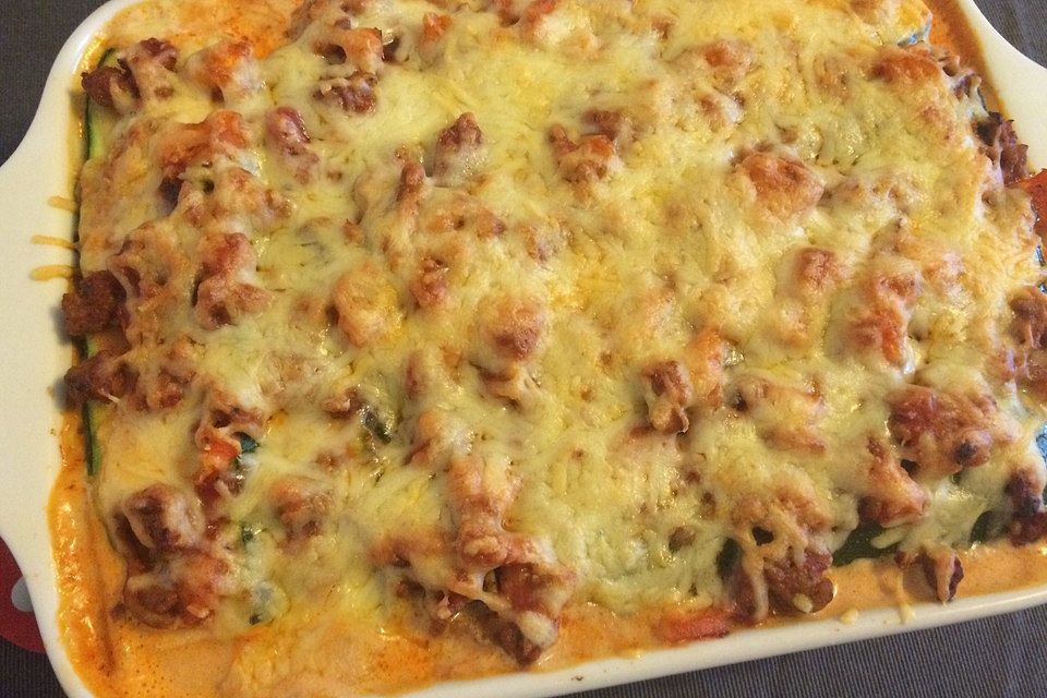 Zucchini-Lasagne