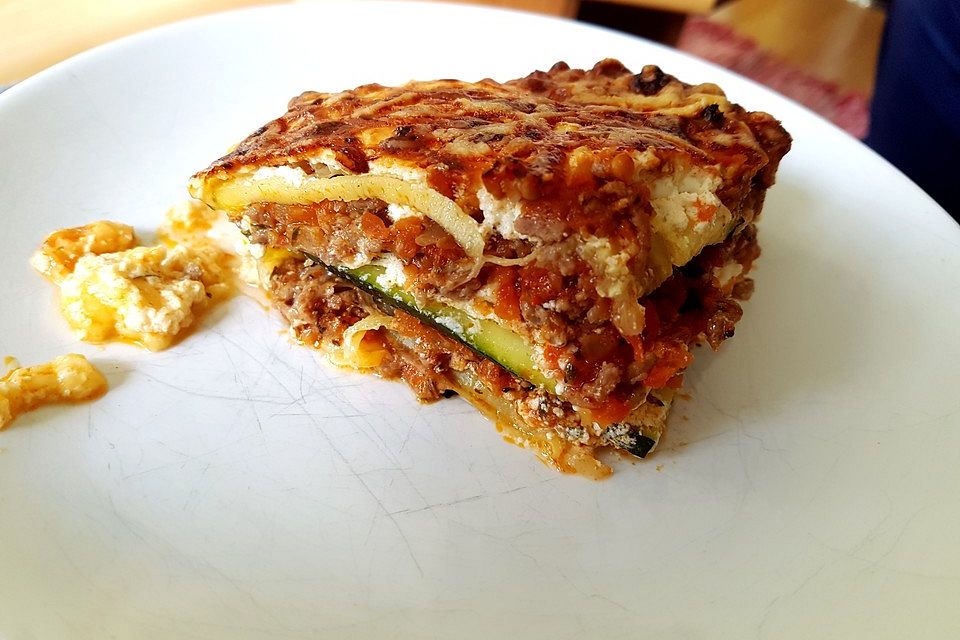 Zucchini-Lasagne