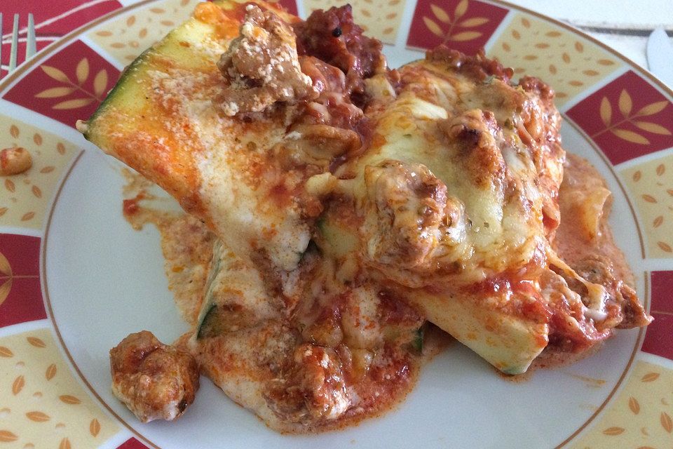 Zucchini-Lasagne