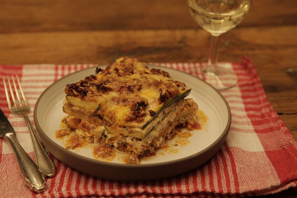 Zucchini-Lasagne