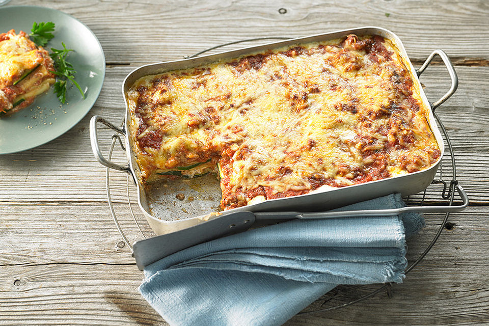 Zucchini-Lasagne