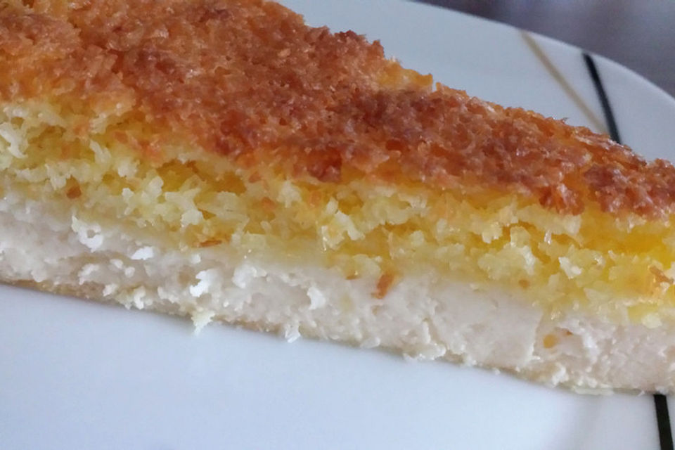 Kokos - Käse - Kuchen