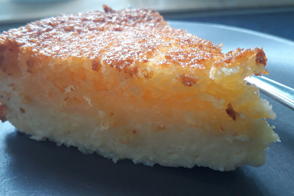 Kokos - Käse - Kuchen