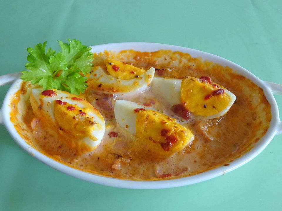 Curry - Eier mit Schinken von P1963| Chefkoch