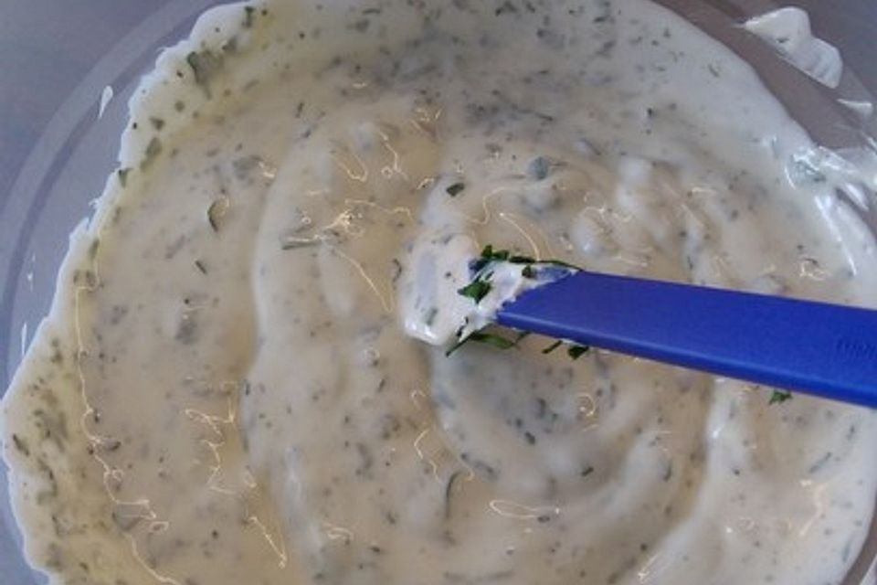 Leichter Joghurt - Knoblauch - Dip