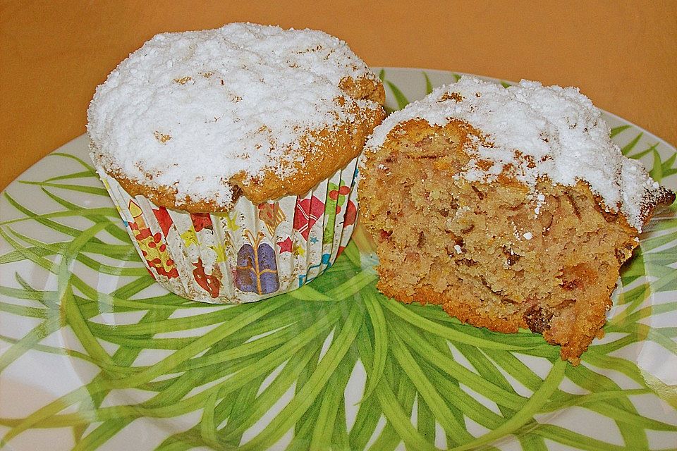 Himbeer - Marzipan - Muffins