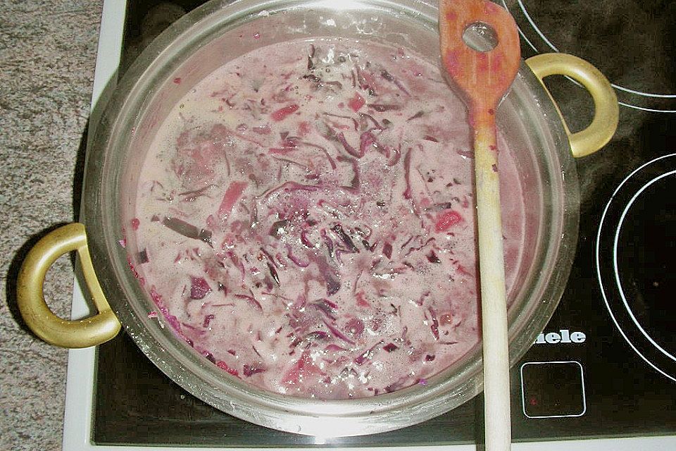 Blaukraut-Cremesuppe