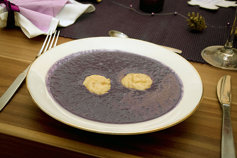 Blaukraut-Cremesuppe