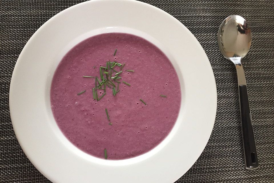 Blaukraut-Cremesuppe