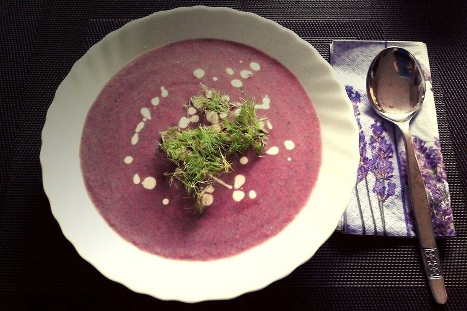 Blaukraut-Cremesuppe