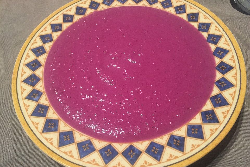 Blaukraut-Cremesuppe