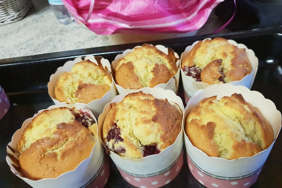 Eierlikör - Kirsch - Muffins