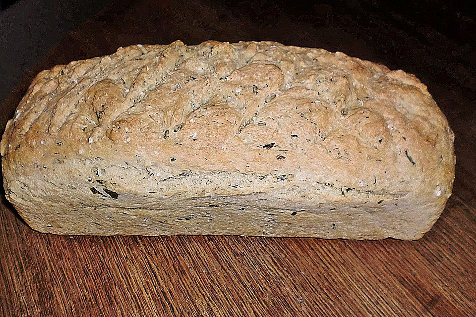 Kräuterbrot mit Haferflocken Kräuterbrot mit Haferflocken