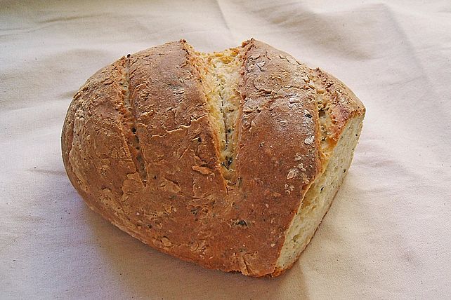 Kräuterbrot mit Haferflocken von rurseenic| Chefkoch