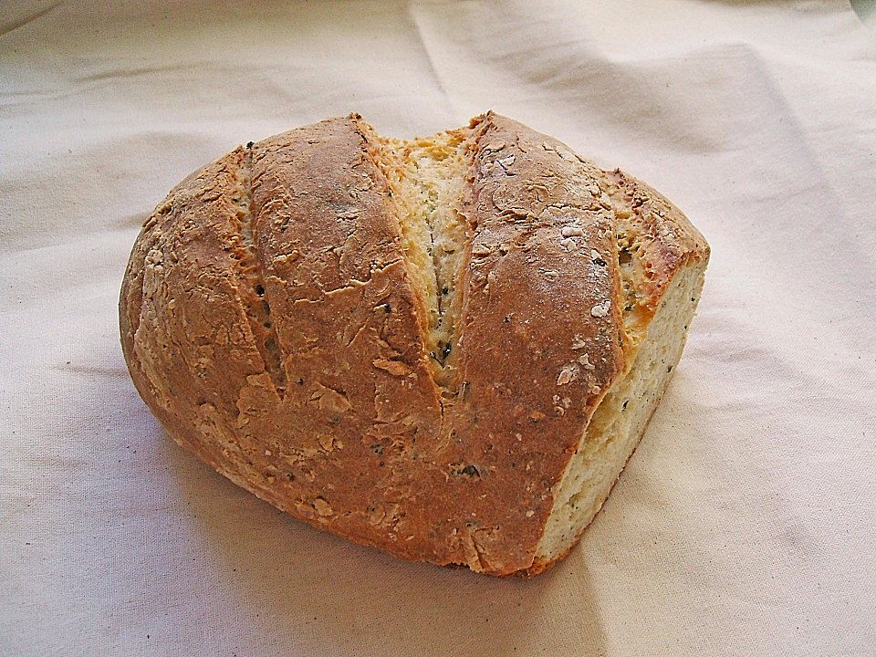 Kräuterbrot mit Haferflocken von rurseenic| Chefkoch