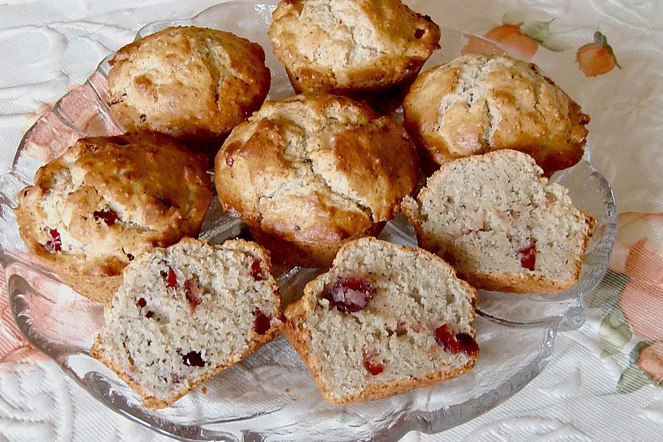 Cranberry - Nuss - Muffins