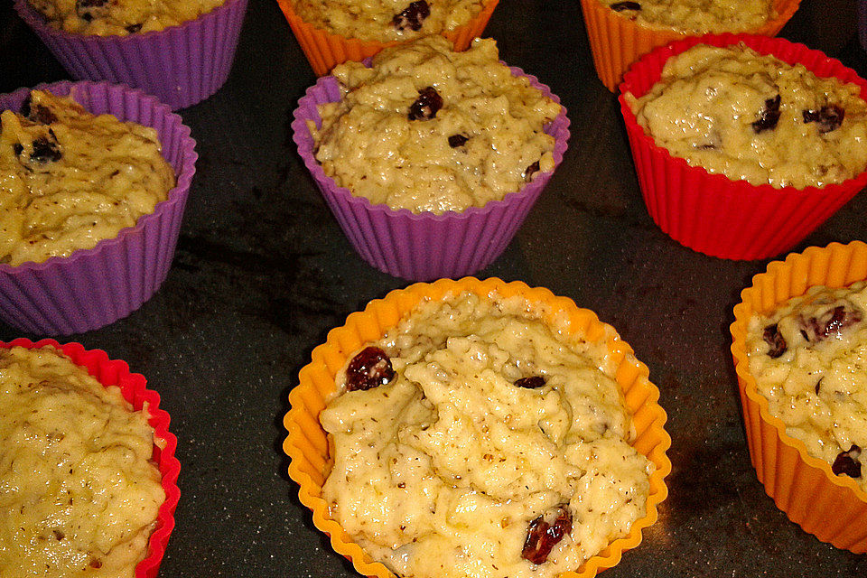 Cranberry - Nuss - Muffins