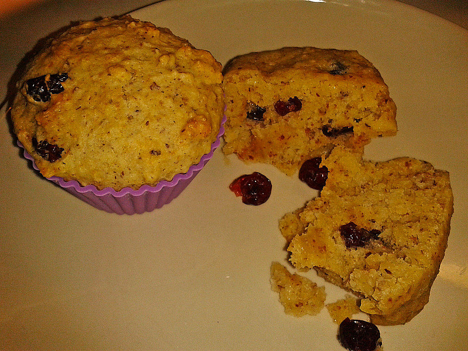 Cranberry - Nuss - Muffins von grisu24| Chefkoch