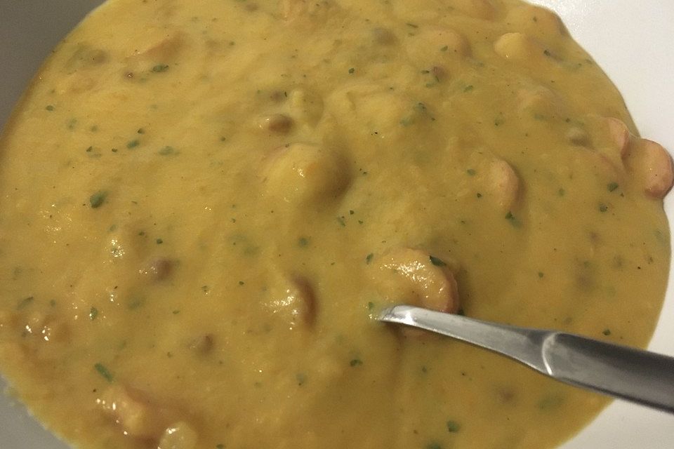 Leckere Kartoffel - Möhren - Suppe