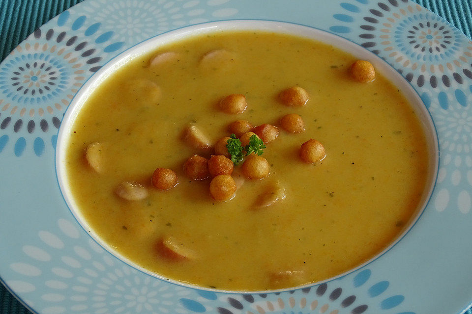 Leckere Kartoffel - Möhren - Suppe