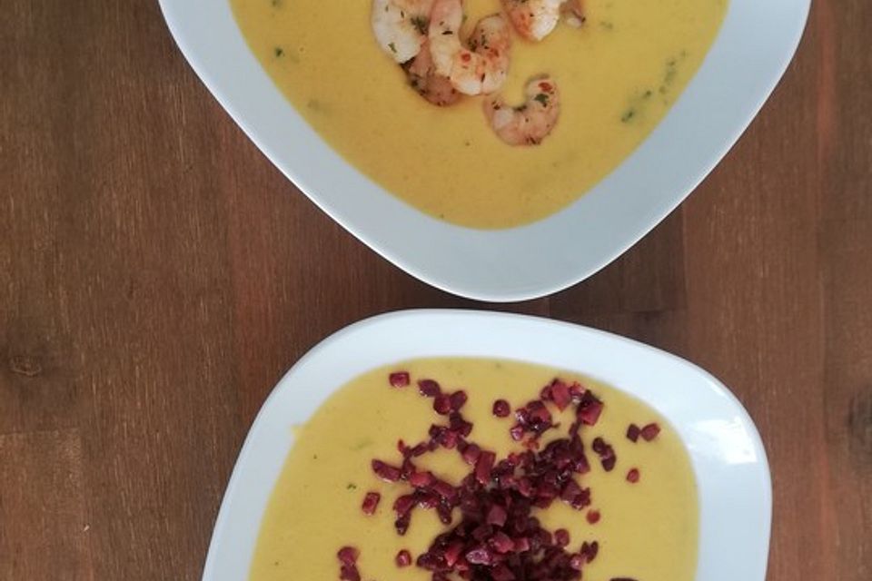 Leckere Kartoffel - Möhren - Suppe