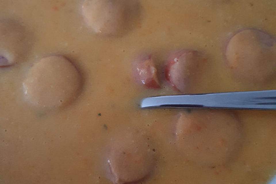 Leckere Kartoffel - Möhren - Suppe