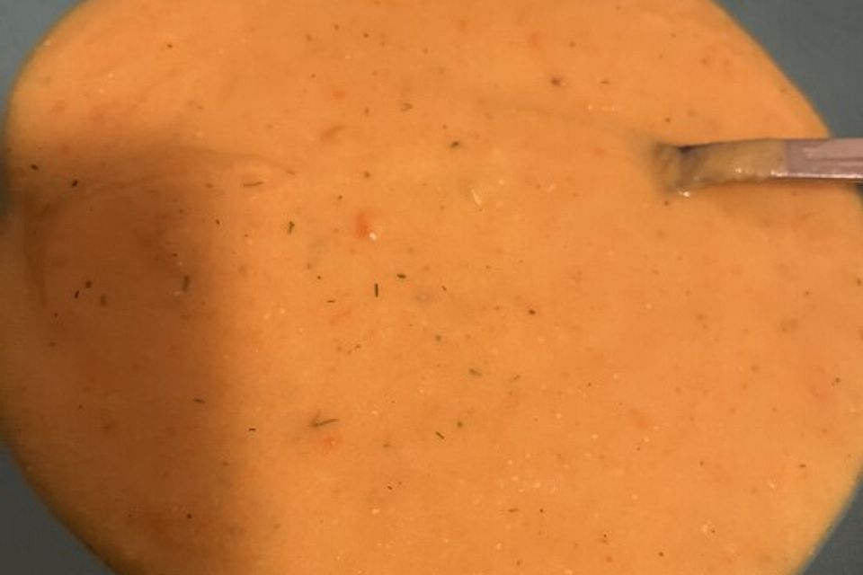 Leckere Kartoffel - Möhren - Suppe