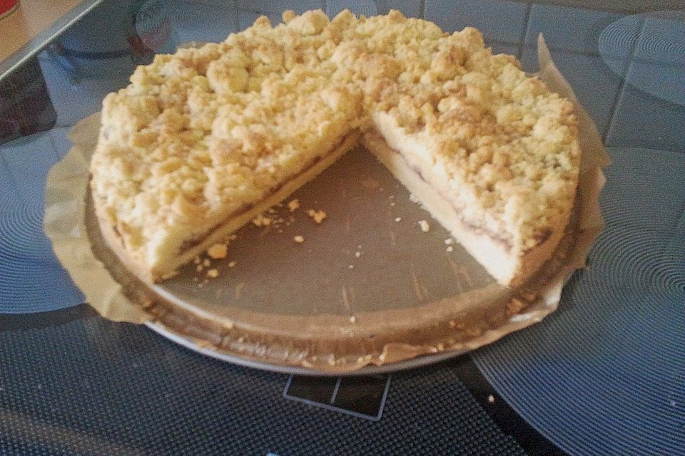 Krümelkuchen oder auch Satt - Mach - Kuchen