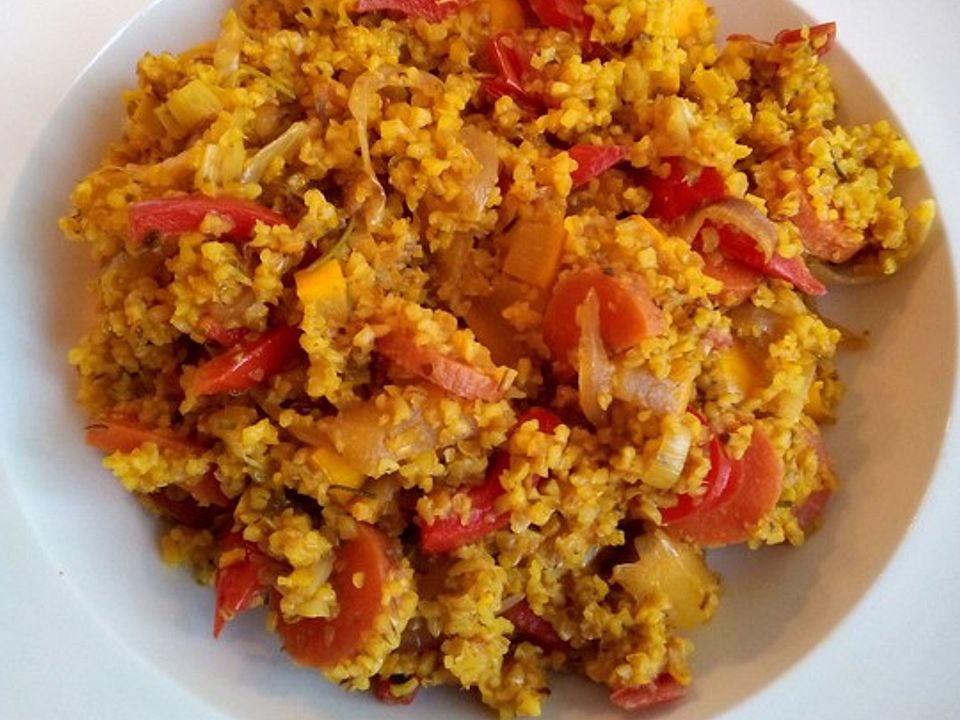 Bulgurrisotto mit Gemüse Chefkoch