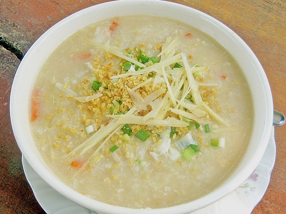 Tschohk - thailändische dicke Reissuppe mit Huhn von Dorry| Chefkoch