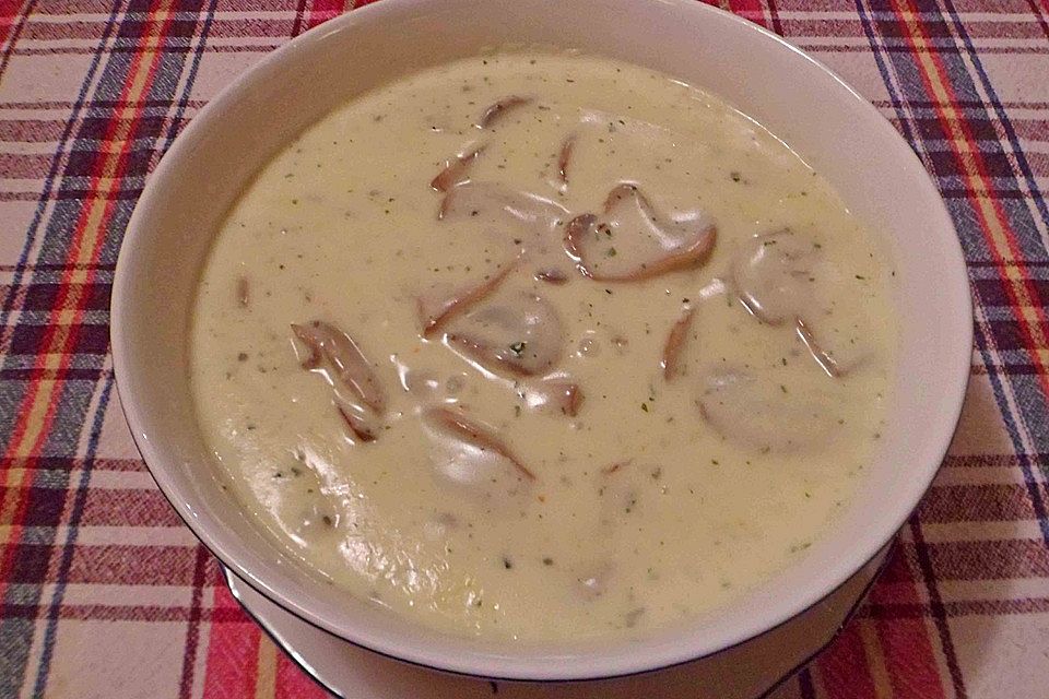 Champignon - Sahnesoße