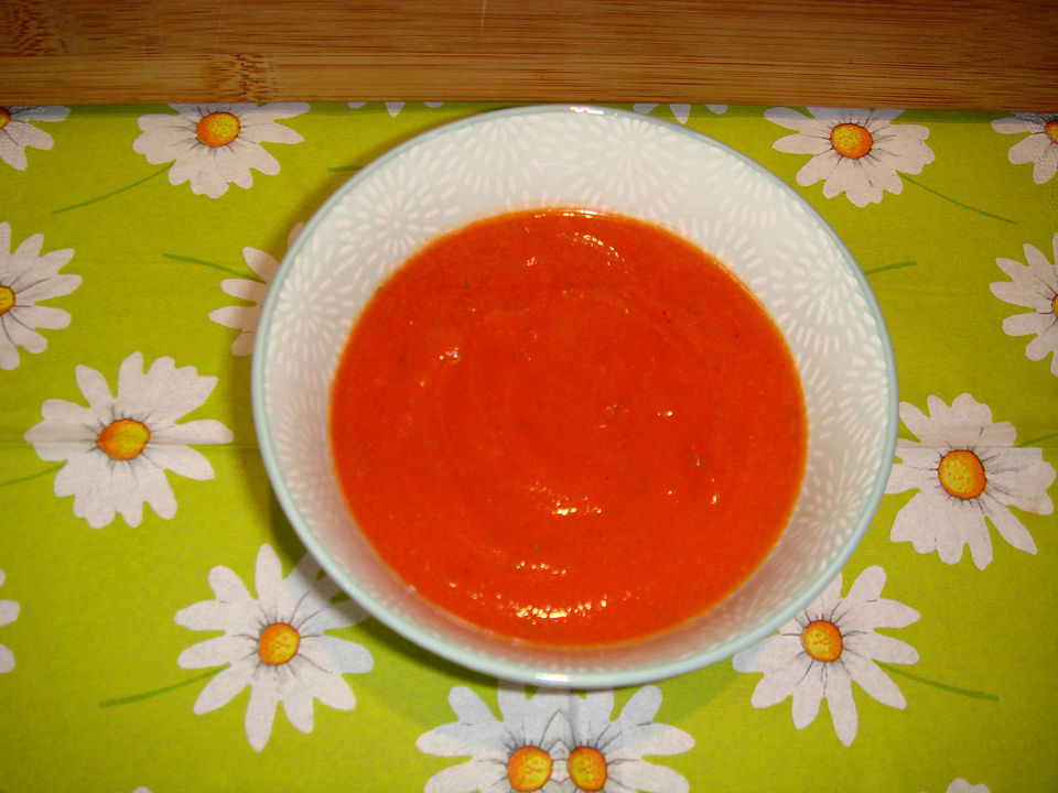 Feine Tomatencremesuppe von Turboschlecki| Chefkoch